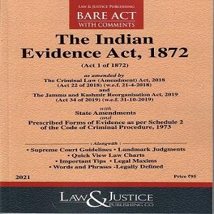The Indian Evidence Act 1872[Bare Act In English 2022]-L&JP