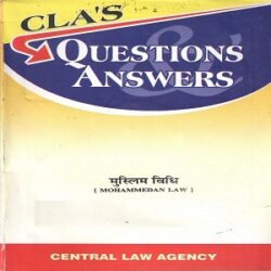 CLA’s Question & Answers Mohammedan Law [Hindi]