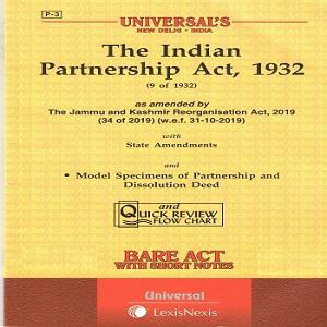 Universal’s The Indian Partnership Act,1932 (Bare Act)
