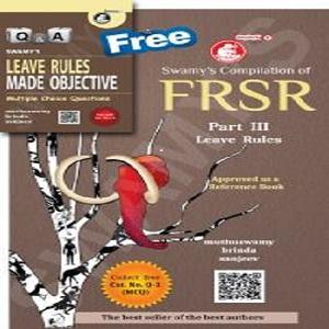 Swamy’s FRSR Part-III Leave Rules with Free MCQ