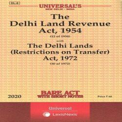 The Delhi Land Revenue Act 1954 Bare Act