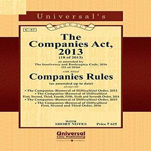 Universal’s Companies Act 2013 With Companies Rules