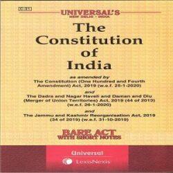 Universal’s Constitution of India Bare Act