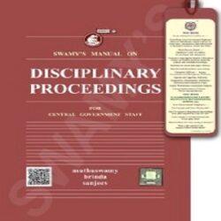 Swamy’s Manual on Disciplinary Proceedings-[2020]