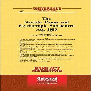 Universal’s Narcotic Drugs and Psychotropic Substances Act, 1985 along with allied Act