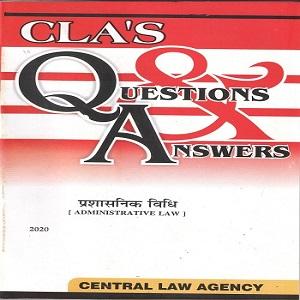 CLA’s Question & Answers Administrative Law [Hindi]