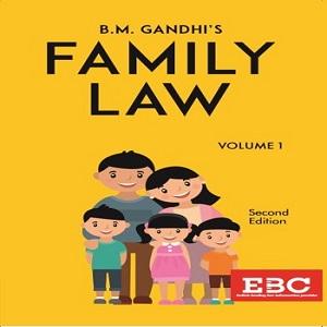 B M Gandhi’s Family Law (Vol. 1)