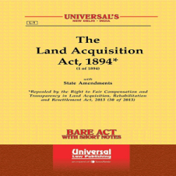Universal’s The Land Acquisitions Act 1894 Bare Act