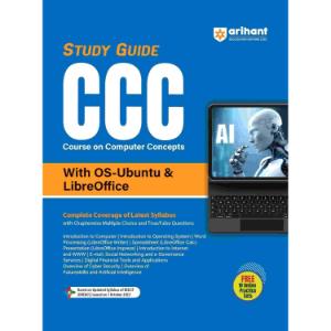 Arihant Study Guide For Course On Computer Concepts (Ccc) | English Medium