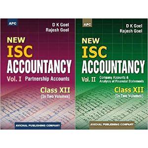 ew I.S.C. Accountancy Volume:1 and 2 Class- XII