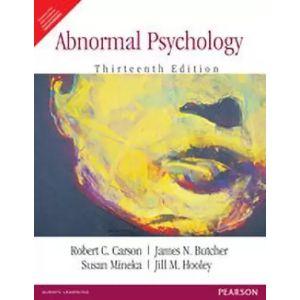 Abnormal Psychology 13th Edition