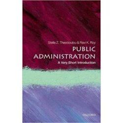 Public Administration A Very Short Introduction