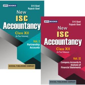 New I.S.C. Accountancy (Volume I Partnership Accounts & Volume II Company Accounts & Analysis of Financial Statements) Class- XII