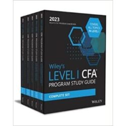 2023 CFA Wiley Study Guide Level 1 (Set of 5)
