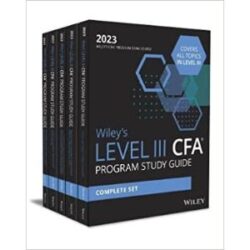 2023 CFA Wiley Study Guide Level 3 (Set of 5)