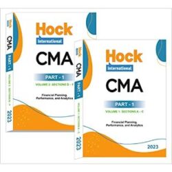 2023 CMA Hock International Part 1 Volume 1 & 2 Textbook