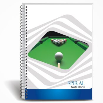 A4 Spiral Notebook Unruled – 250 Pages