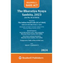 Readwell’s The Bharatiya Nyaya Sanhita, 2023