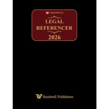 Readwell’s Legal Referencer 2026,Hard Bound Register