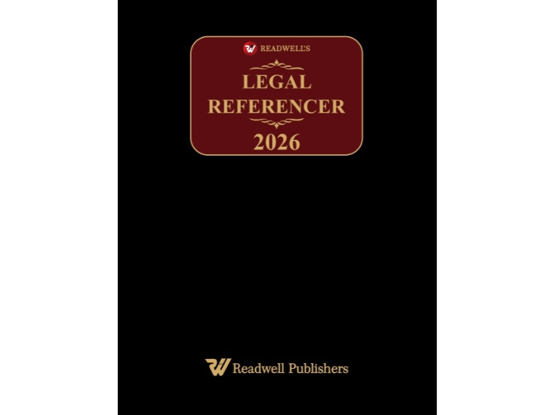 Readwell’s Legal Referencer 2026