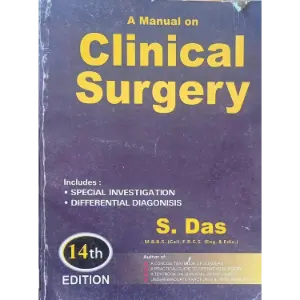 A Manual on Clinical Surgery 14th | Das S.