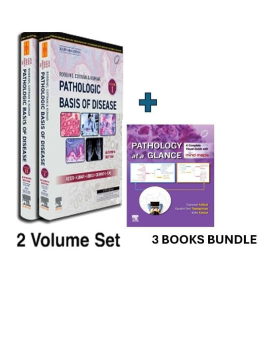 Robbins, Cotran & Kumar Pathologic Basis of Disease+Pathology at a Glance 11e SAE