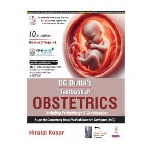 DC Dutta’s Textbook of Obstetrics 10th | Hiralal Konar