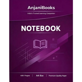 AnjaniBooks Premium A4 Ruled Notebook – 480 Pages