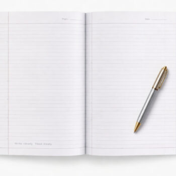 AnjaniBooks Premium A4 Ruled Notebook – 480 Pages