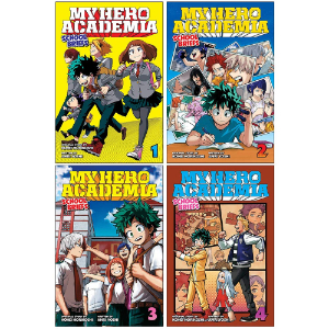 My Hero Academia Books Combo (Volume 1-4)