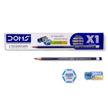 DOMS Neon Hexagonal Pencils (Pack of 10)