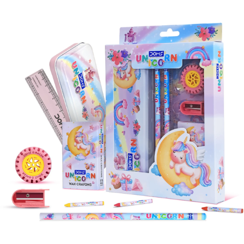 DOMS Unicorn Stationery Kit