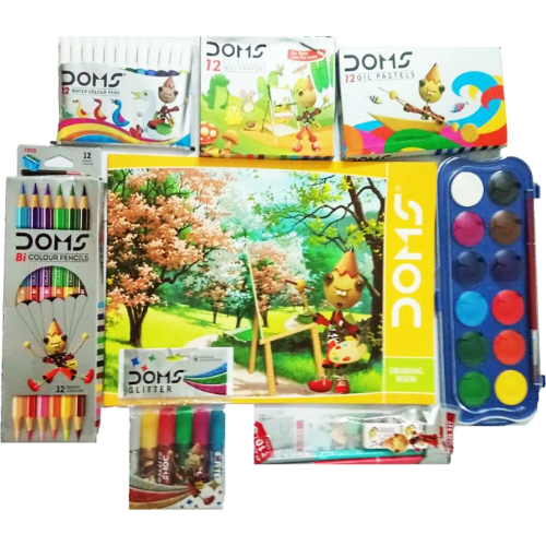 DOMS Mega Art Set with Included Sketch Book