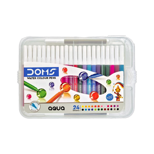 DOMS Pastel Super Soft Brush Tip Nib Sketch Pens (Washable Ink)