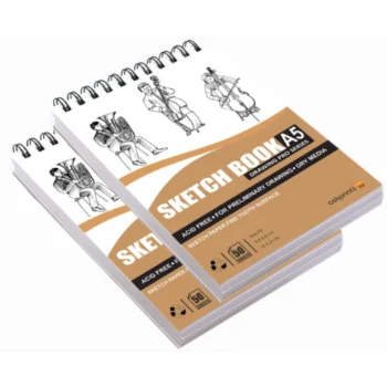 AskPrints A5 Sketch Book (Set of 2)