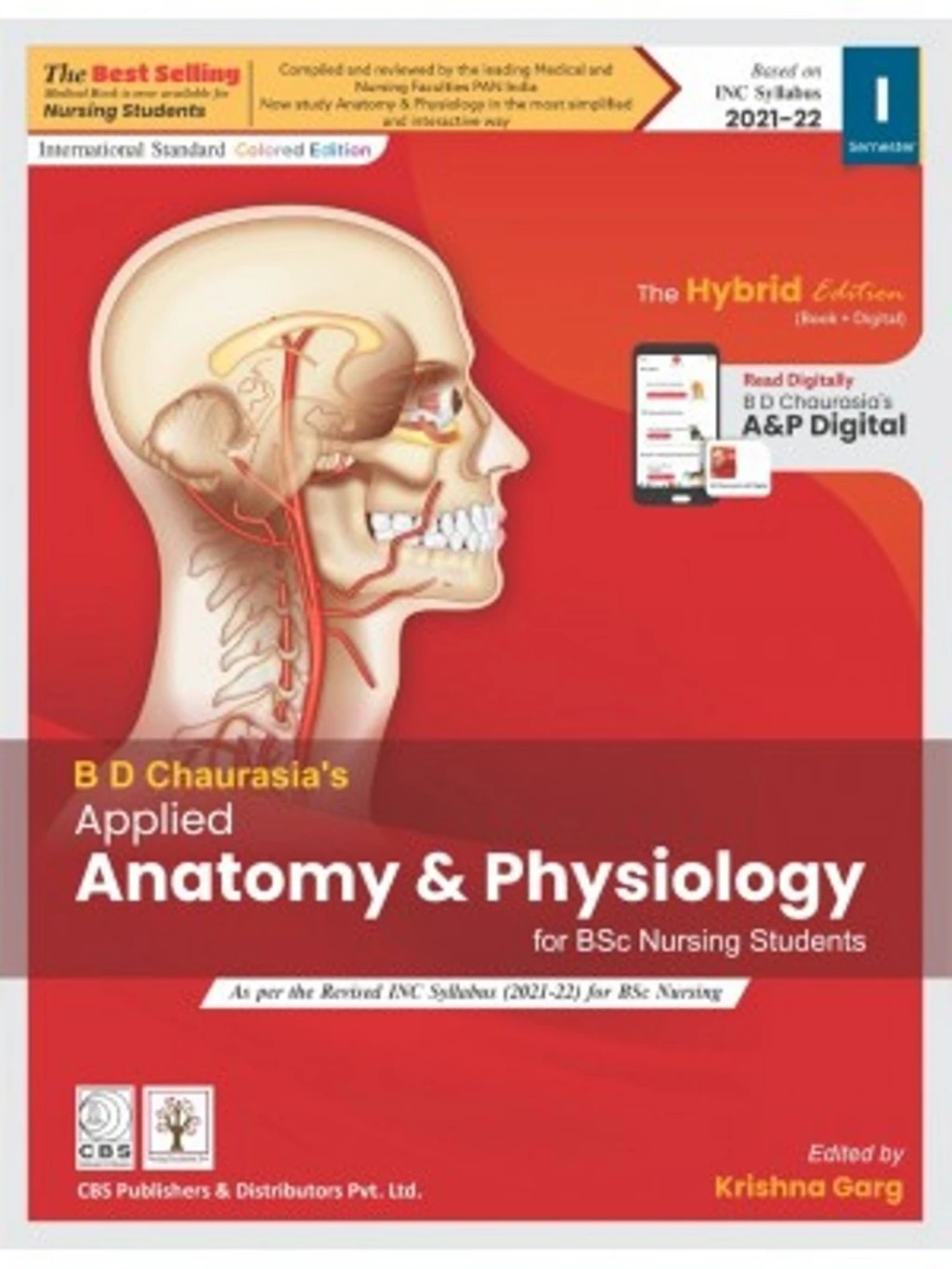 B D Chaurasia's Applied Anatomy & Physiology for BSc Nursing Students