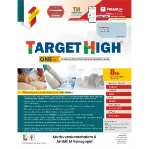 Target High (8th Edition) – One Nation One Book for Nursing Officer & Staff Nurse