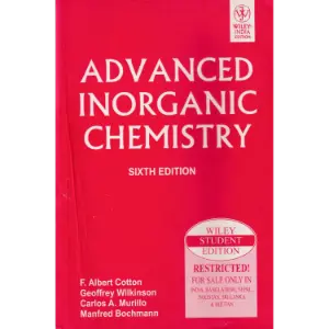 Advanced Inorganic Chemistry (6th Edition) | Wiley