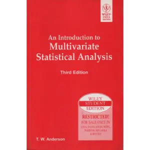 An Introduction to Multivariate Statistical Analysis (3rd Edition) | Wiley India