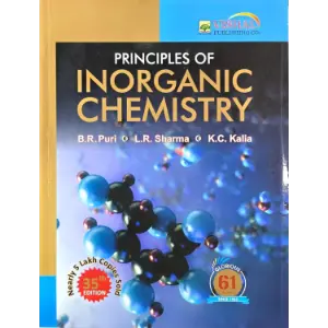 Principles of Inorganic Chemistry | B. R. Puri, L. R. Sharma, K. C. Kalia